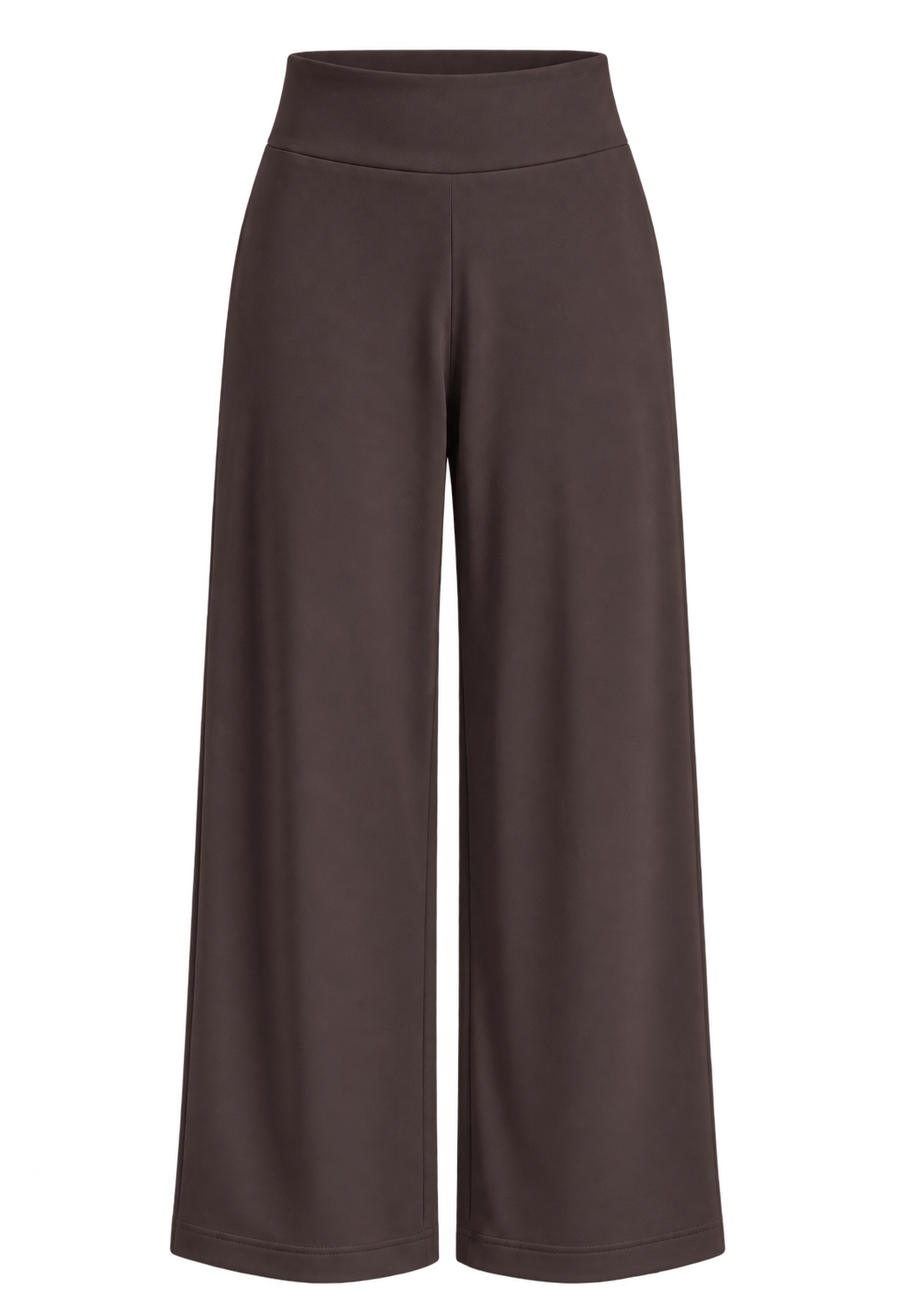 ESSENTIAL Wide Pants -housut, ruskea