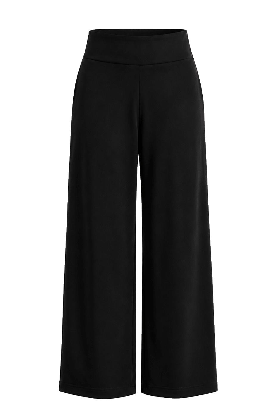 ESSENTIAL Wide Pants -housut, musta