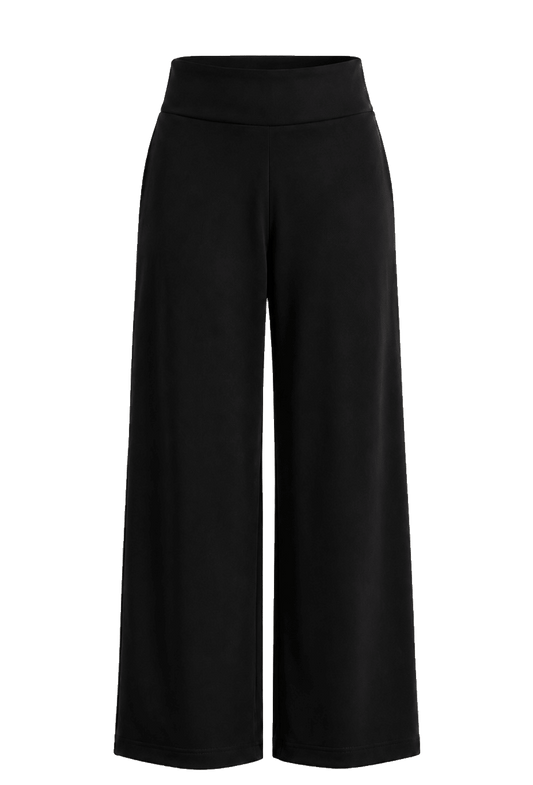 ESSENTIAL Wide Pants -housut, musta