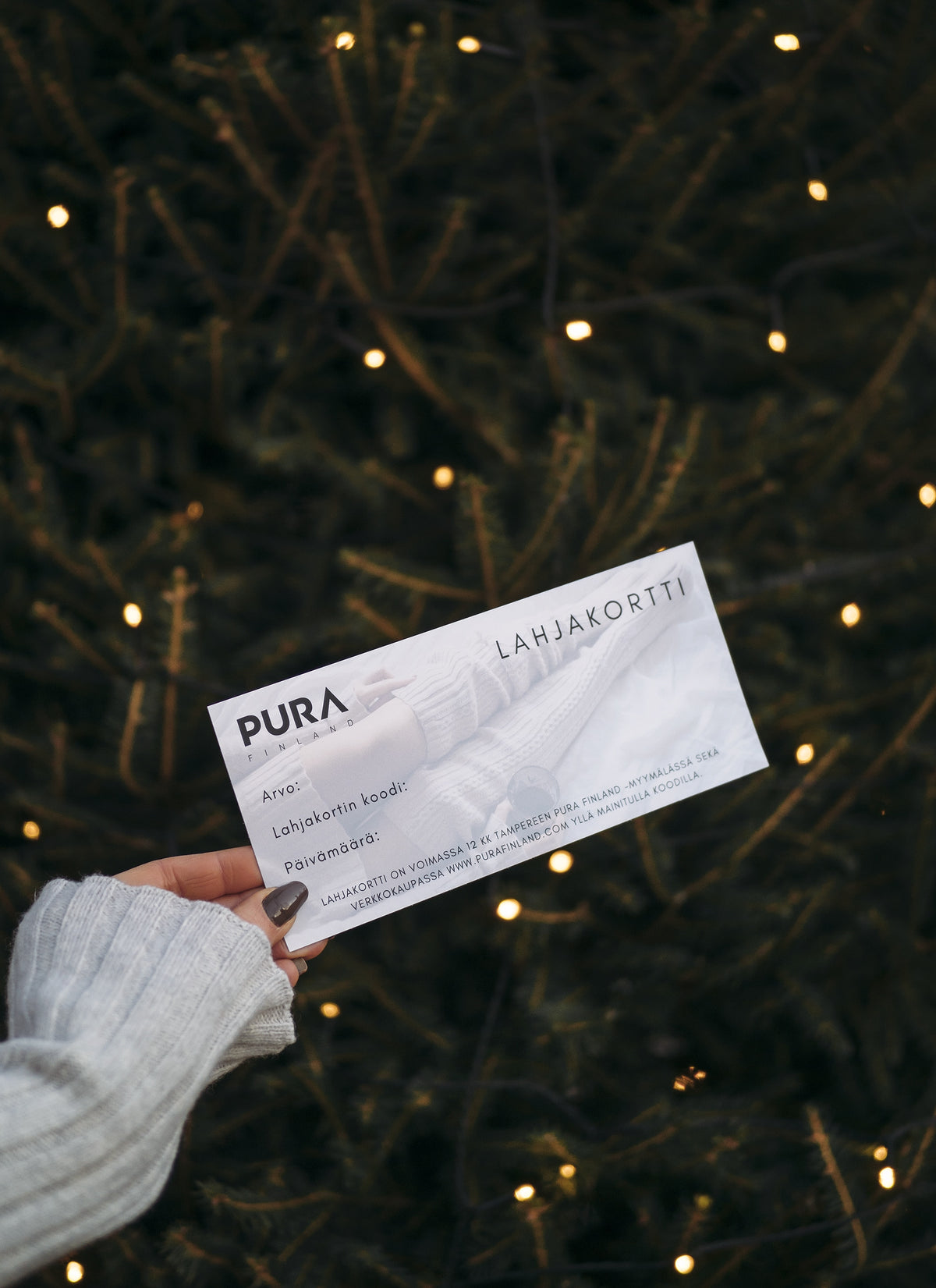 PURA Gift Card -lahjakortti