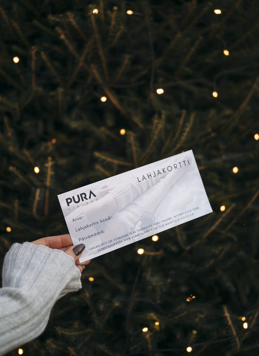 PURA Gift Card -lahjakortti